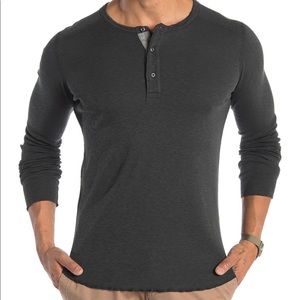Wings and Horns Long Sleeve Henley